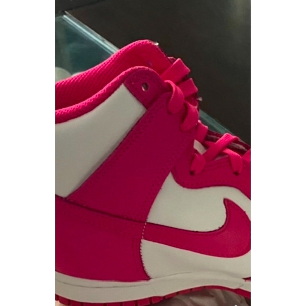 Size 8- Nike Dunk High Pink Prime W BRAND NEW - Picture 5 of 6